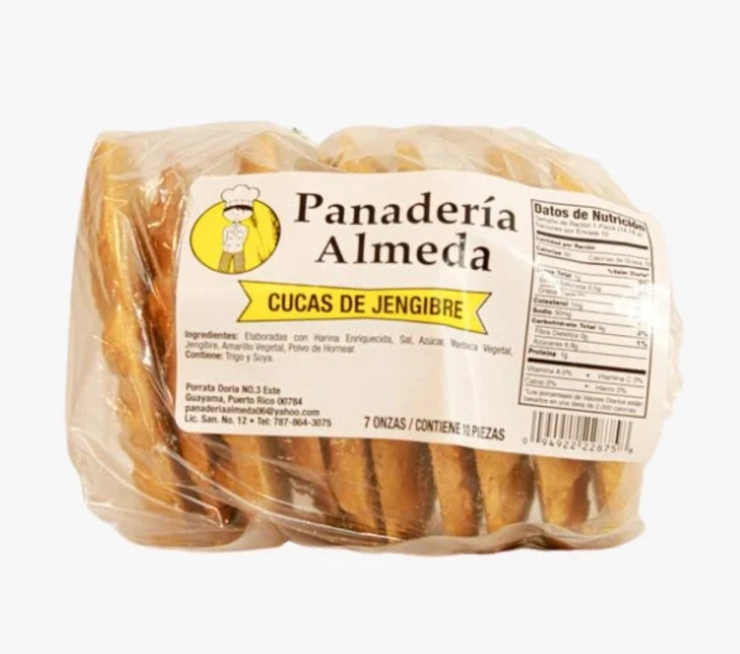 Galletas Cucas de Jengibre