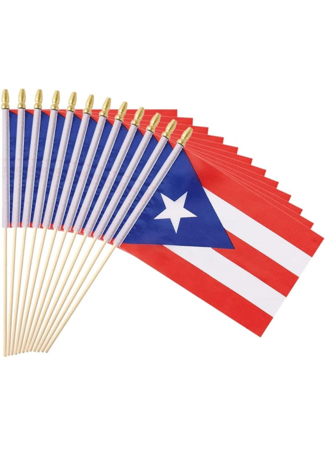 Banderas de Puerto Rico.            ( 5 x 8 Pulgadas)